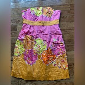 Lilly Pulitzer Pink and White  betsey Dress